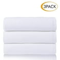 thumbnail image 1 of NC Microfiber Bath Towel Set 3 Piece (27"x 55"),Super Absortbent and Fast Drying,White, 1 of 6