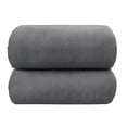 thumbnail image 1 of NC Microfiber Bath Towels 2 Pack Towel Sets (35" x 70") - Extra Absorbent, Fast Drying, Grey, 1 of 6