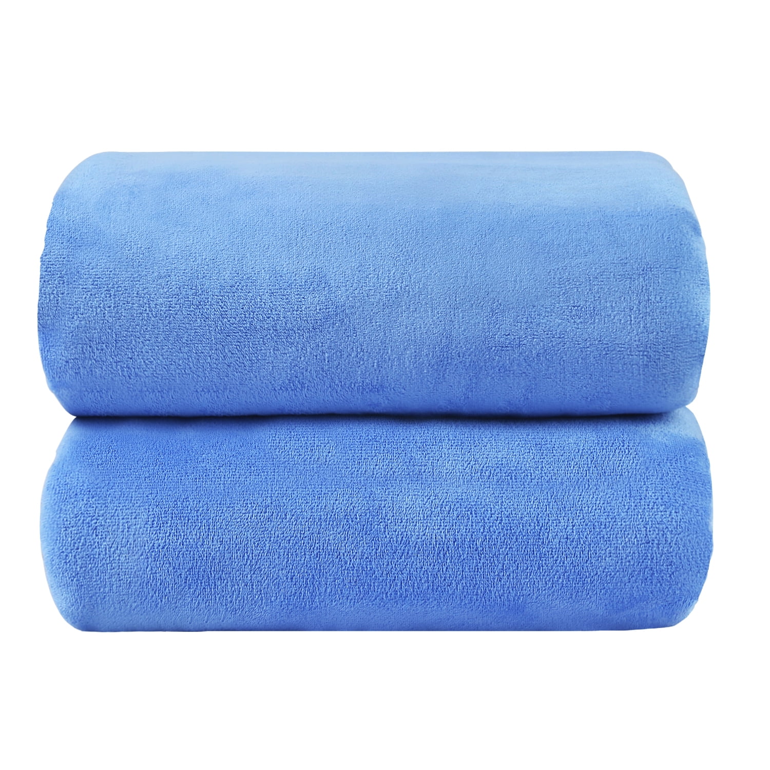 NC Microfiber Bath Towels 2 Pack Towel Sets (40" x 80") Extra