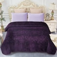 thumbnail image 1 of NC Plush Fleece Blanket, Lightweight Soft Bed Blanket,Full/Queen 75"x 91",3.3lb, 1 of 6