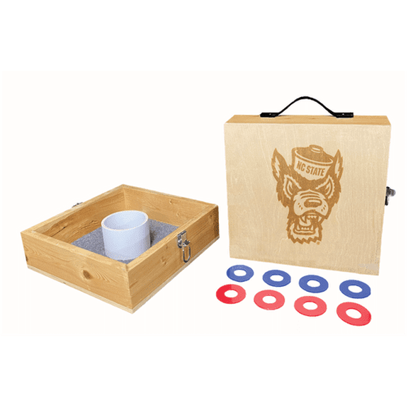 NC State University Engraved Square Washer Toss Set