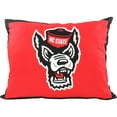 thumbnail image 1 of NC State Wolfpack 20" x 28" Fully Stuffed Big Logo Pillow, 1 of 2