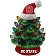 thumbnail image 1 of NC State Wolfpack 8" Light Up Ceramic LED Christmas Tree, 1 of 1