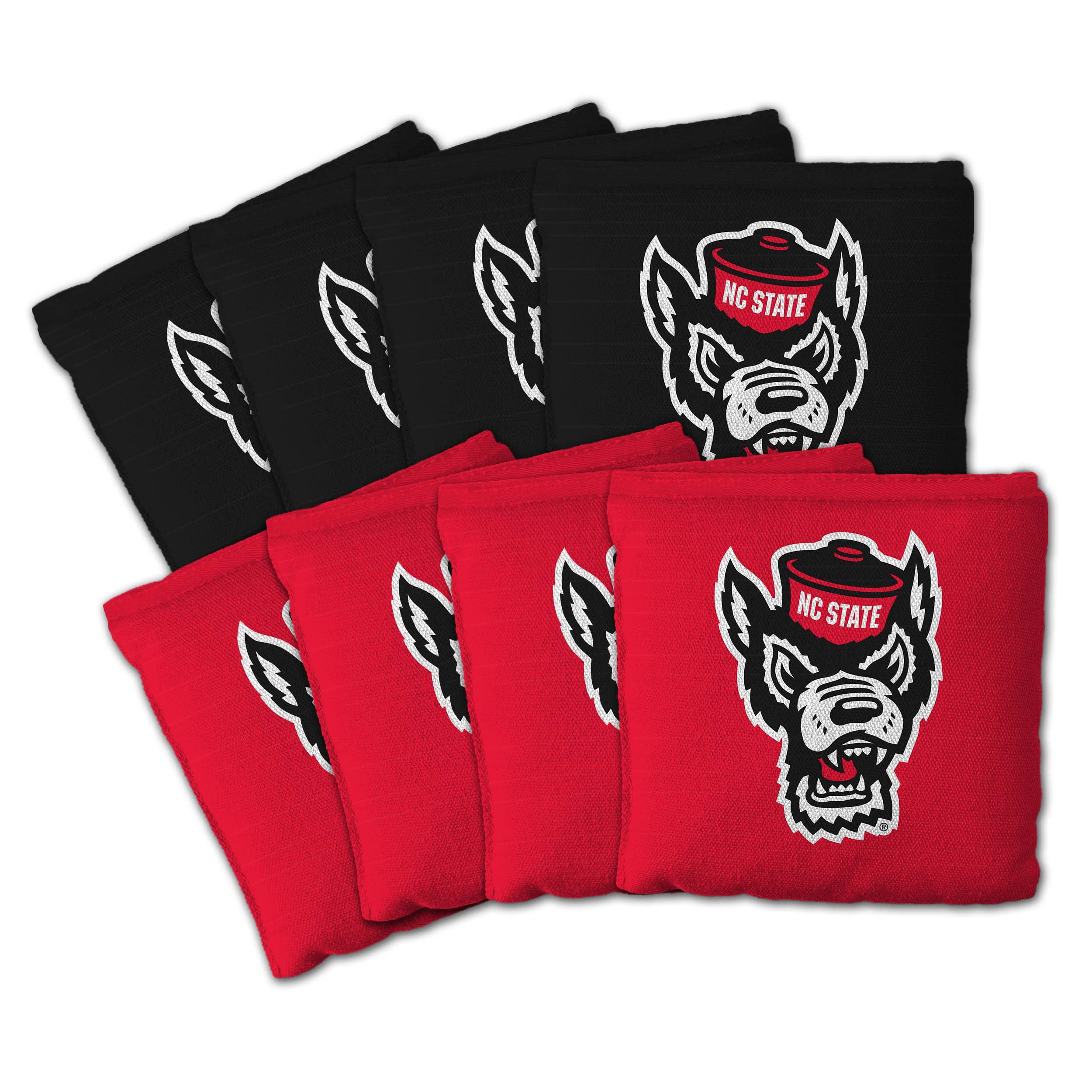 NC State Wolfpack 8pk Licensed Cornhole Bags