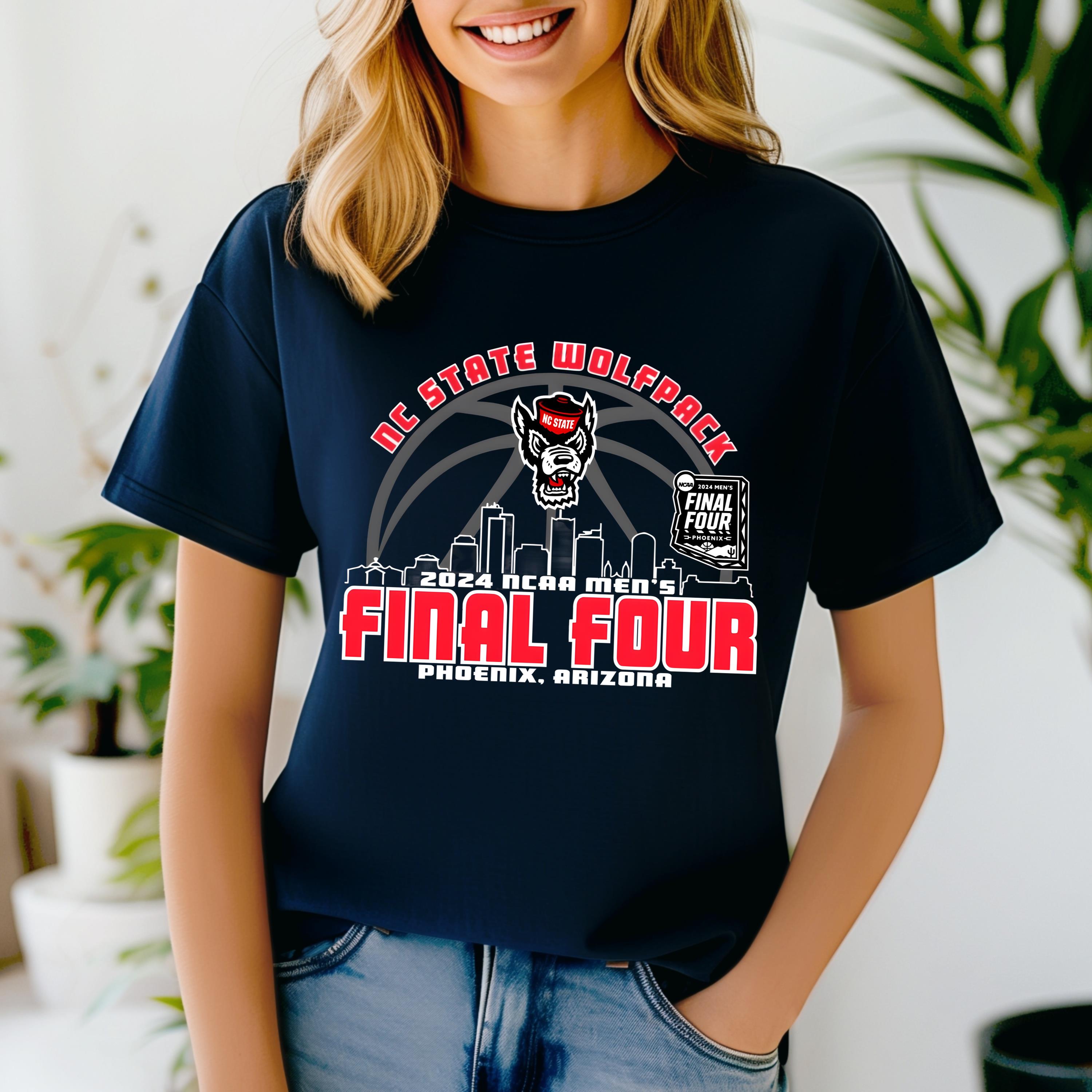 NC State Wolfpack Blue84 2024 Men's Basketball Final, TShirt Beautiful