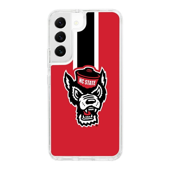 NC State Wolfpack HD Phone Case for Samsung Galaxy S22 (Stripe) by Affinity Bands