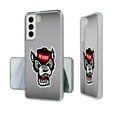 thumbnail image 1 of NC State Wolfpack Linen Logo Galaxy Clear Case, 1 of 1