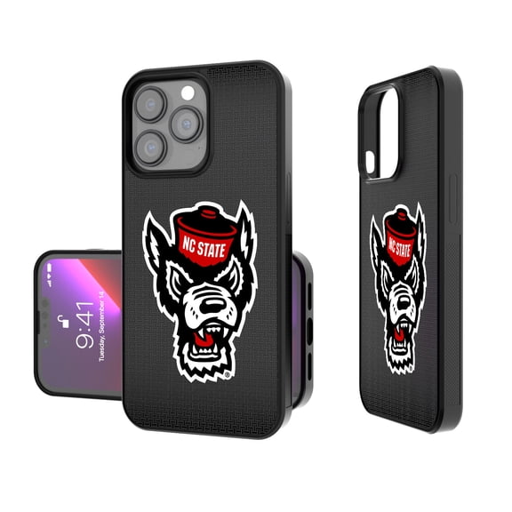 NC State Wolfpack Linen Logo iPhone Bump Case