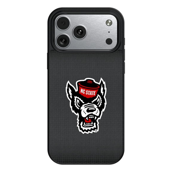 NC State Wolfpack Linen Logo iPhone Magnetic Bump Case