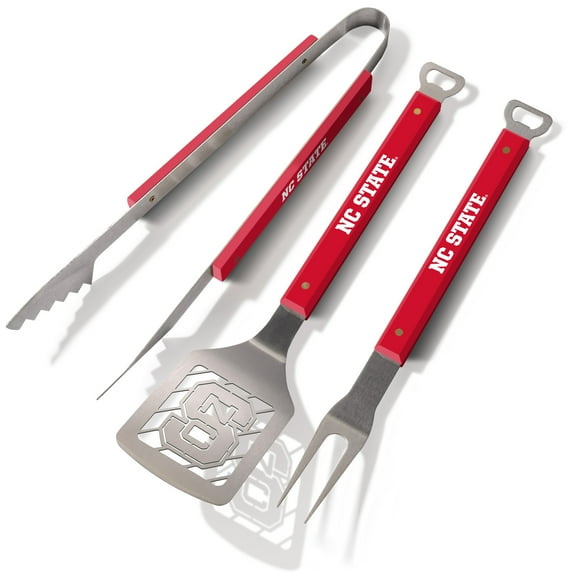 NC State Wolfpack Spirit Series 3-Piece BBQ Set