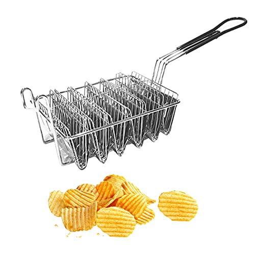 NC Taco Deep Shell Fryer Taco Holder Basket with Grip Handle, Practical