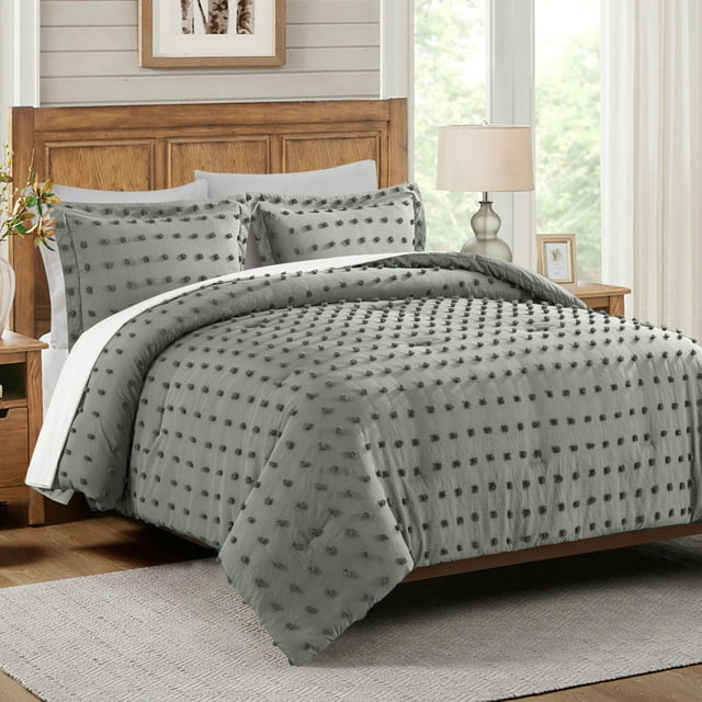 NC Twin Comforter Sets With 1 Pillow Sham, 2 Piece Soft Bedding Set