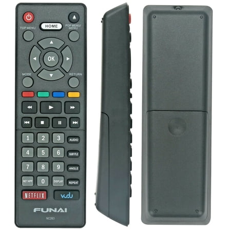 NC263UH Remote Control for Funai Blu-ray Disc Player NB620FX4F NB500FX4 RNB620FX