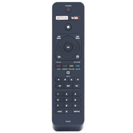 NC282 NC282UH Replace Remote for Philips Blu-ray Player BDP7502/F7 BDP7302/F7
