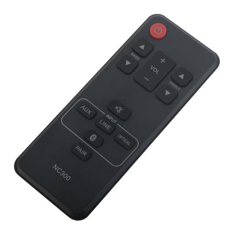 NC300 Remote Control Replace for Sanyo Soundbar Speaker FWSB405FS FWSB405F