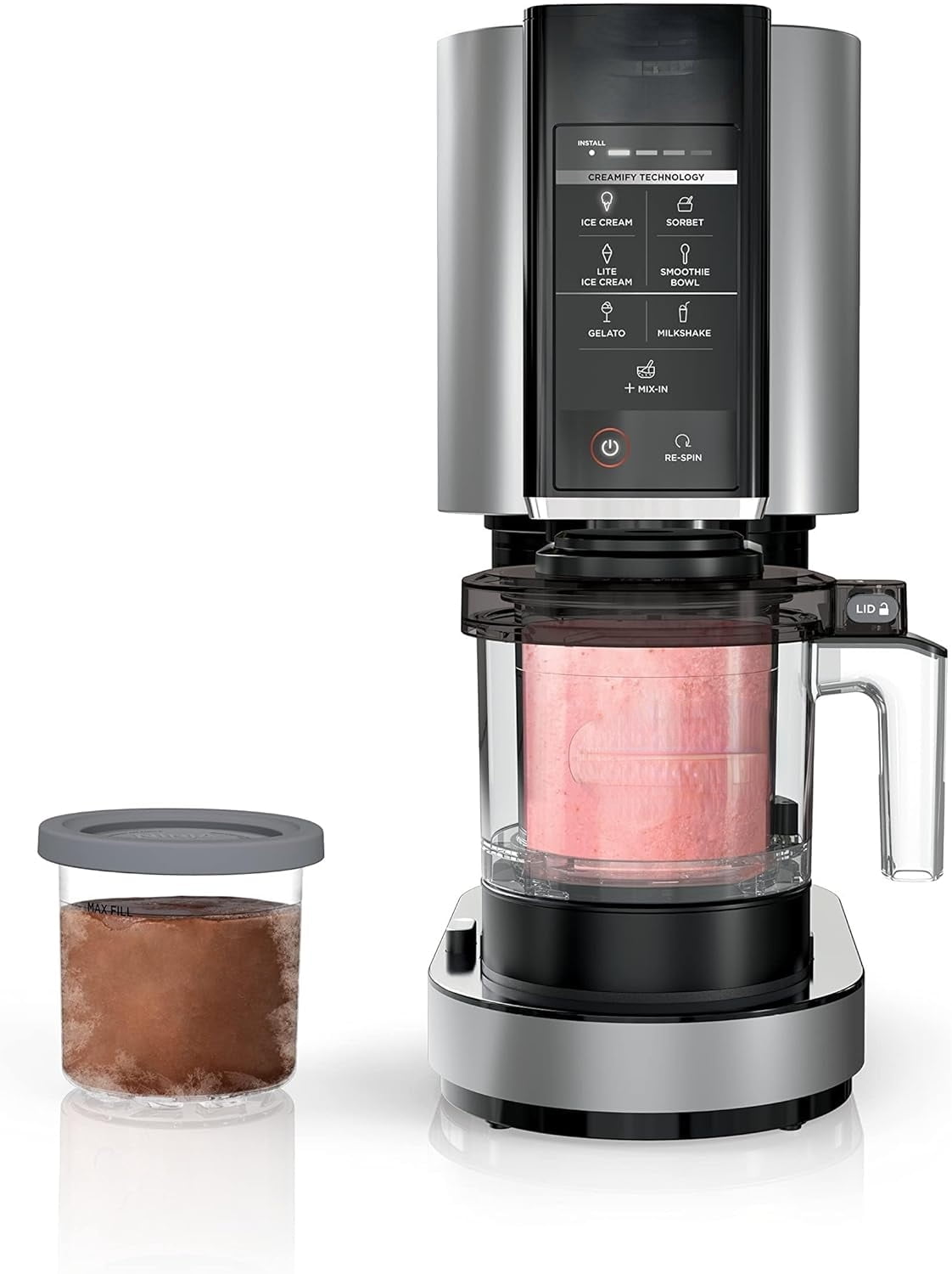 NC301 CREAMi Ice Cream Maker, for Gelato, Mix-ins, Milkshakes