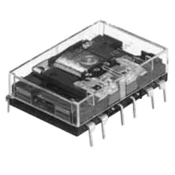 NC4D-P-DC6V Relays General Purpose 4PDT 6VDC Coil Through Hole