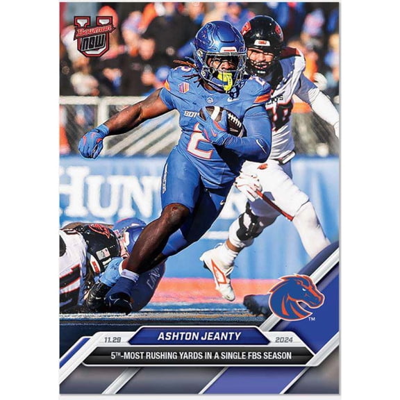 NCAA 2024 Bowman U NOW   Ashton Jeanty #50