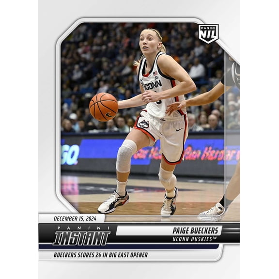 NCAA 2024 Panini Instant College Basketball Paige Bueckers PBB (Scores 24 in Big East Opener)