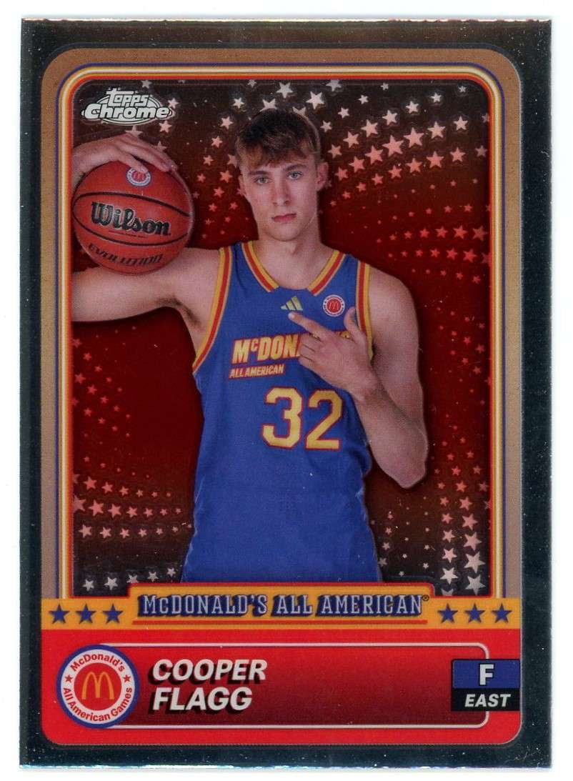 Cooper COOPER FLAGG 2024 TOPPS CHROME オートグラフカード クーパー 