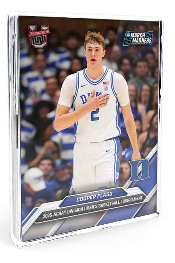 NCAA 2025 Bowman U NOW Basketball March Madness Trading Card Set (17 Cards, Cooper Flagg & More!)