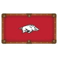 thumbnail image 1 of NCAA 9' Pool Table Cloth by Holland Bar Stool - Razorbacks, 1 of 1