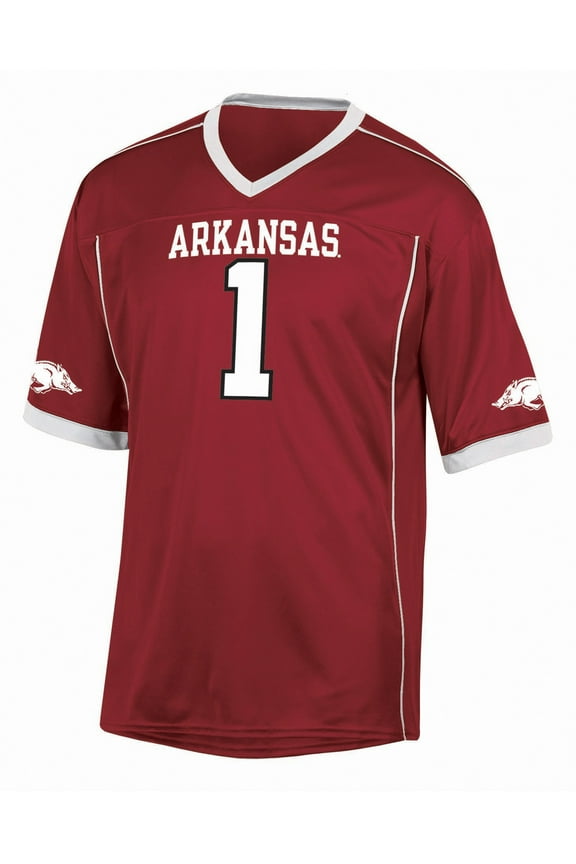 NCAA ARKANSAS Mens Primry Color Synthetic JSY Football