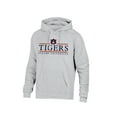 thumbnail image 1 of NCAA Men’s Ash Heather Team Bar Logo Fleece Hoodie Sweatshirt, 1 of 2