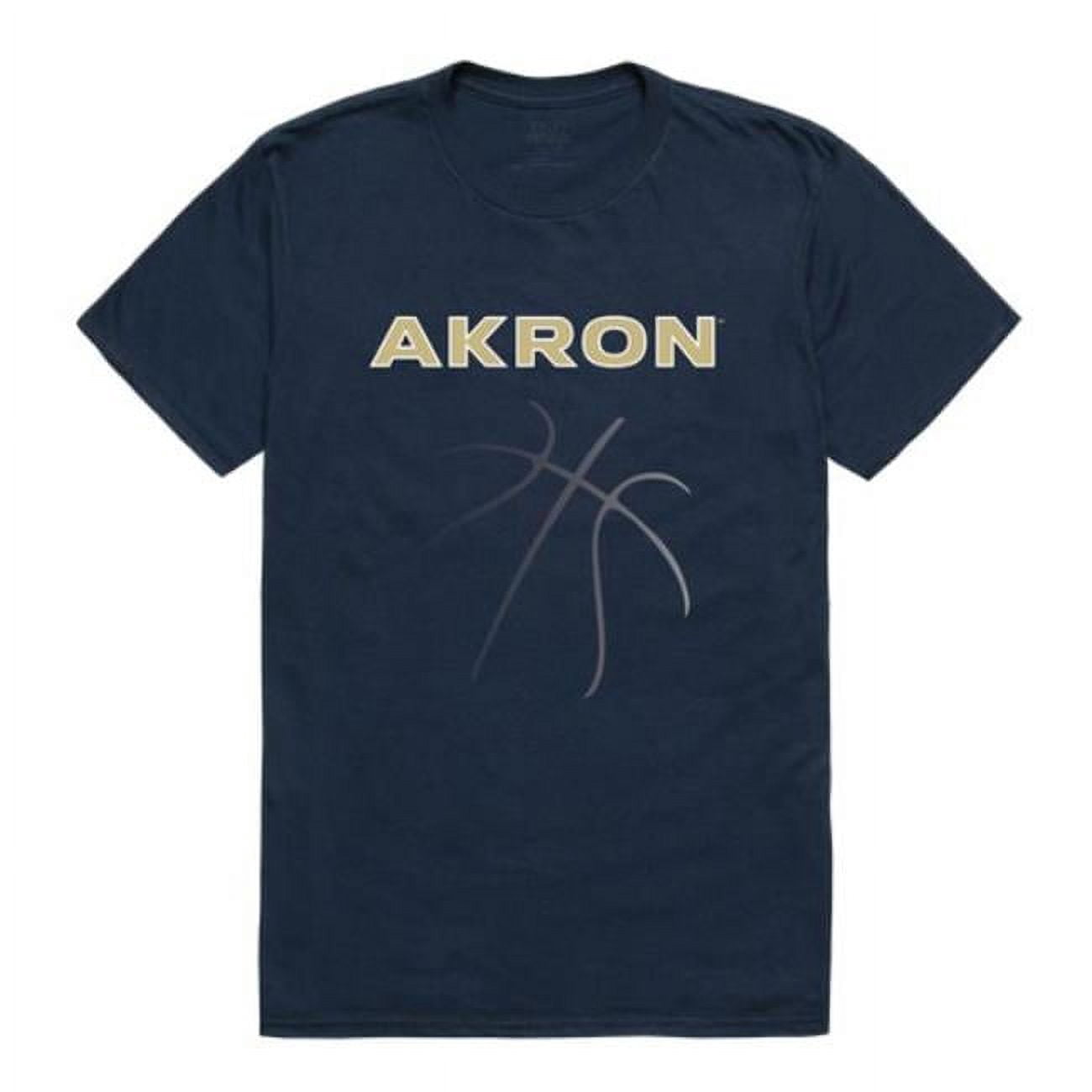 NCAA Akron Zips College Basketball T-Shirt, Navy - Large - Walmart.com