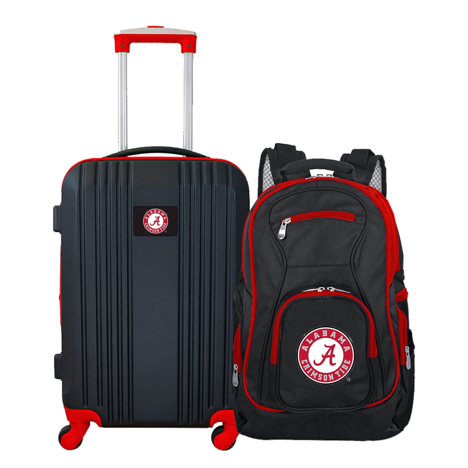 NCAA Alabama Crimson Tide 2-Piece Luggage and Backpack Set