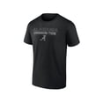 thumbnail image 1 of NCAA Alabama Crimson Tide Men's Cotton Black Short Sleeve T-Shirt, 1 of 4