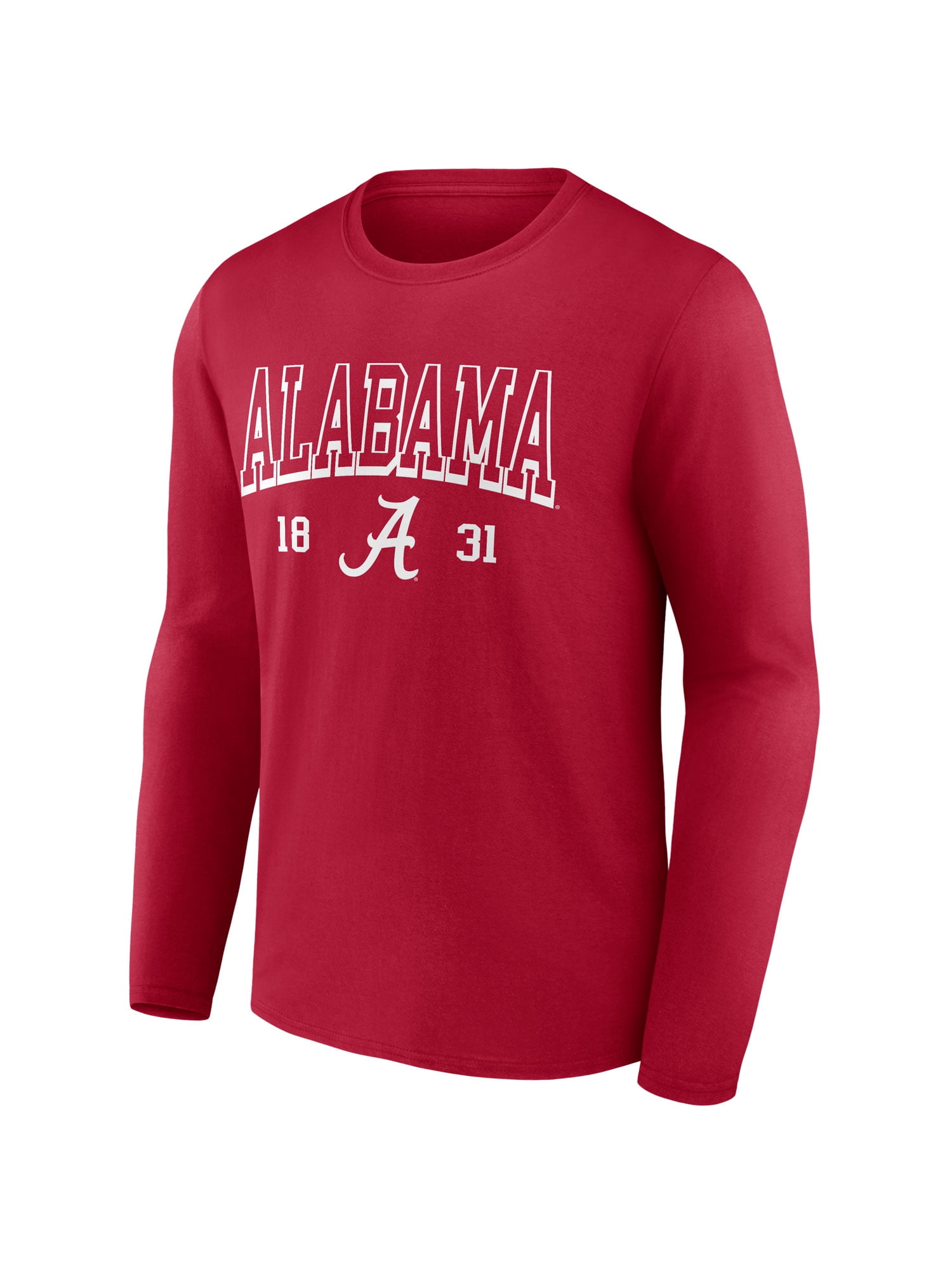 NCAA Alabama Crimson Tide Men's Cotton Red Long Sleeve T-Shirt