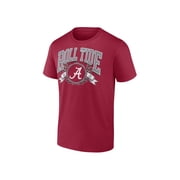NCAA Alabama Crimson Tide Mens Cotton Red Short Sleeve T-Shirt