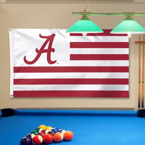 NCAA Alabama Stars and Stripes 3' x 5' Deluxe Flag