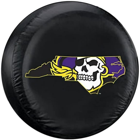 NCAA Alternate East Carolina Pirates Tire Cover - Standard Size