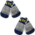 thumbnail image 1 of NCAA Anti Slip Dog Socks with Elastic Ribbed Top Indoor/Outdoor Paw Protection, 1 of 7