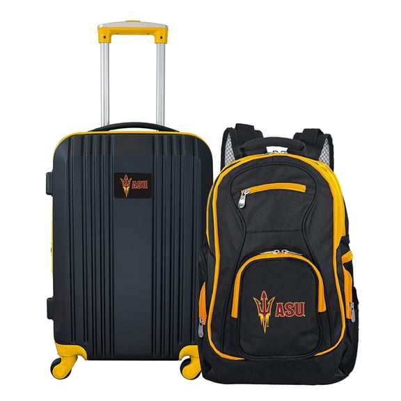 NCAA Arizona State Sun Devils 2-Piece Luggage and Backpack Set
