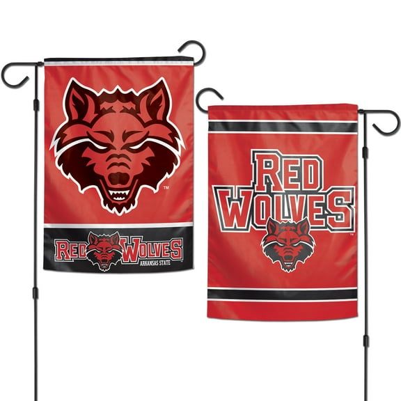 NCAA Arkansas State Name 12" x 18" Garden Flag