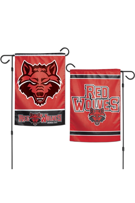 NCAA Arkansas State Name 12" x 18" Garden Flag