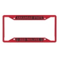 thumbnail image 1 of NCAA Arkansas State Team Colored Small Over Small License Plate Frame, 1 of 2