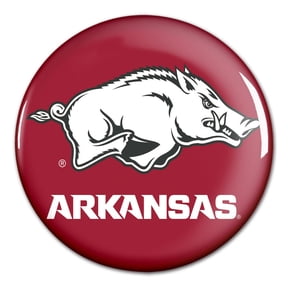 NCAA Arkansas Team 3" Round Button