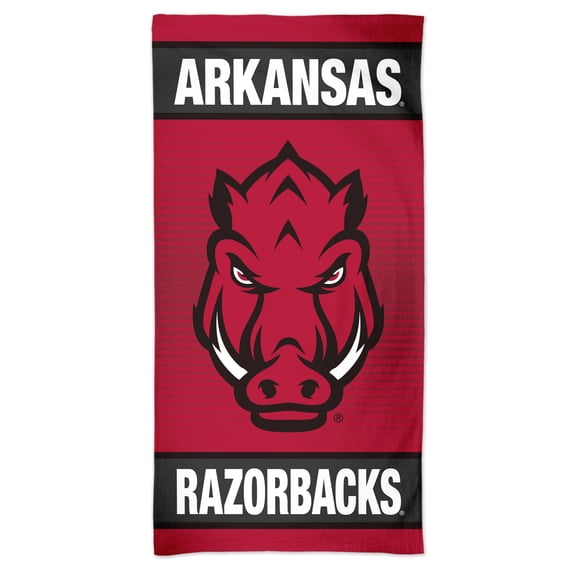 NCAA Arkansas Team Graphics 30" x 60" Beach Towel