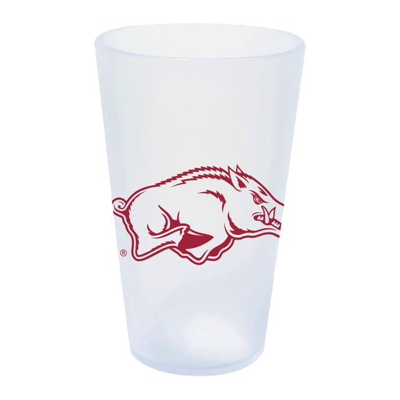 NCAA Arkansas Team Icicle 16oz Silicone Pint Glass
