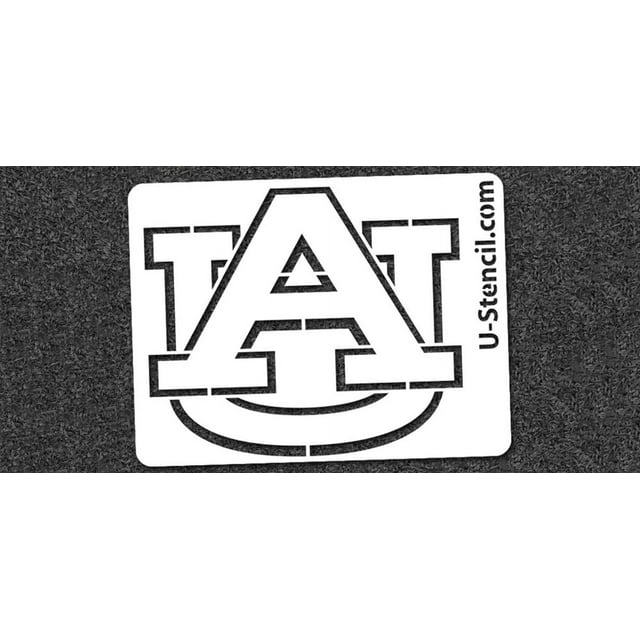 NCAA Auburn Tigers Collegiate 'AU' Mini Stencil Kit - Walmart.com