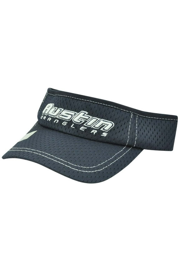 NCAA Austin Wranglers Adjustable Curved Bill Navy Blue Texas Visor Hat