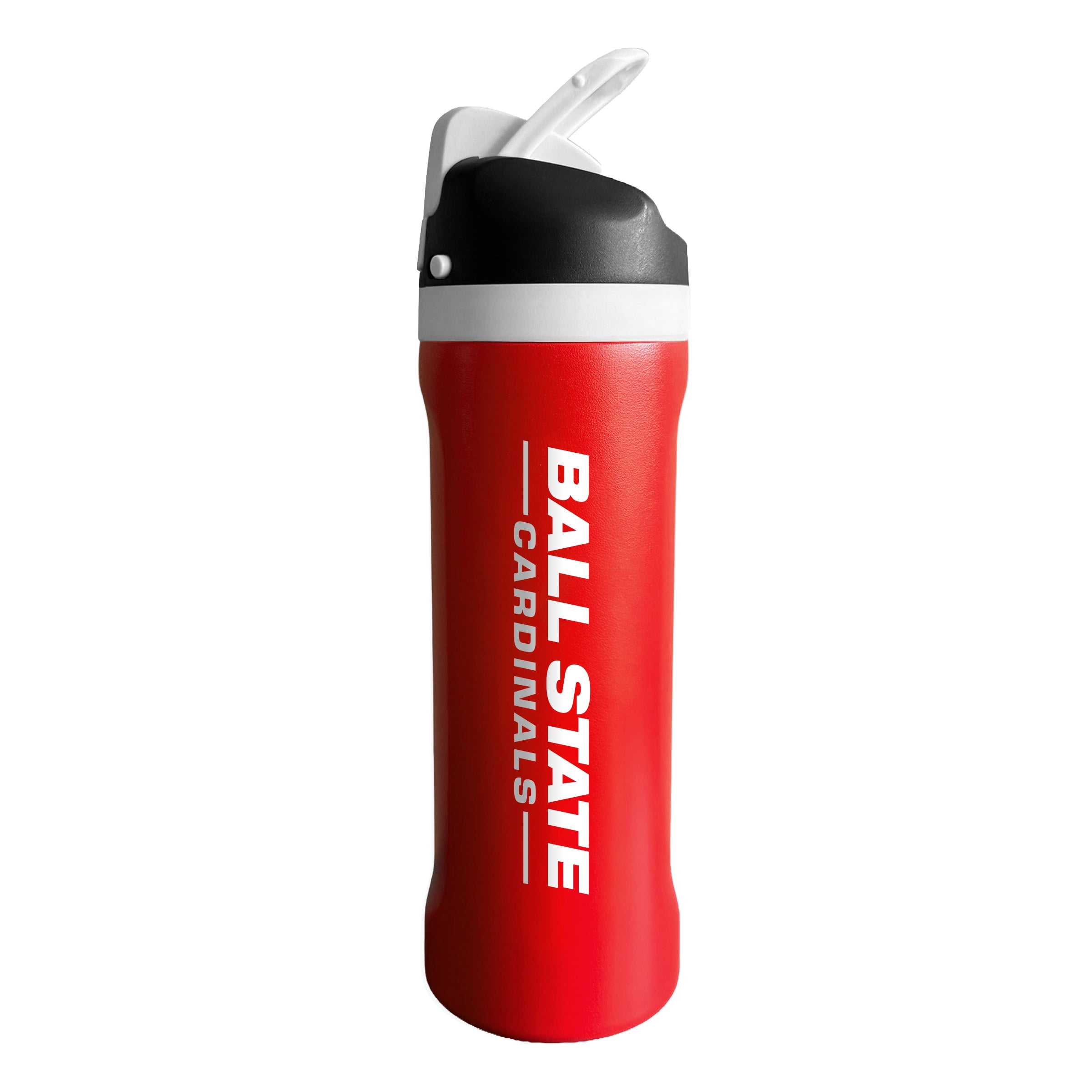 NCAA Ball State Cardinals 24 Ounce Fliptop Wtrbtl