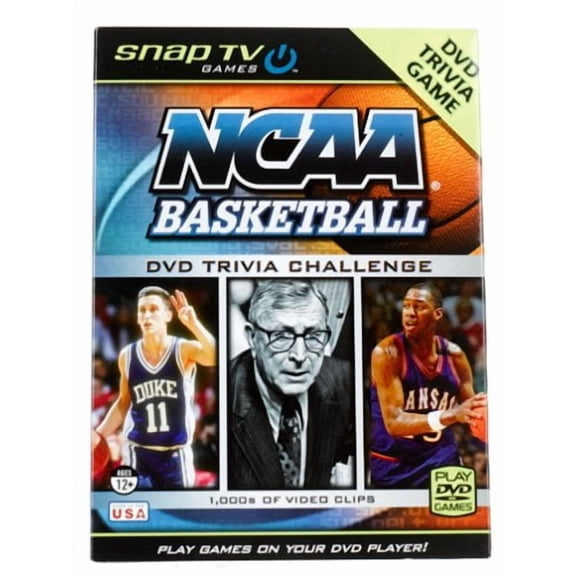 NCAA Basketball DVD Trivia Challenge - Snap TV Games - DVD Trivia Game