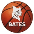 thumbnail image 1 of NCAA Bates College Bobcats Basketball Shaped Mat Area Rug, 1 of 5