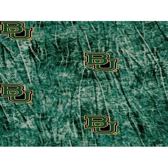 NCAA Baylor Fabric, per Yard