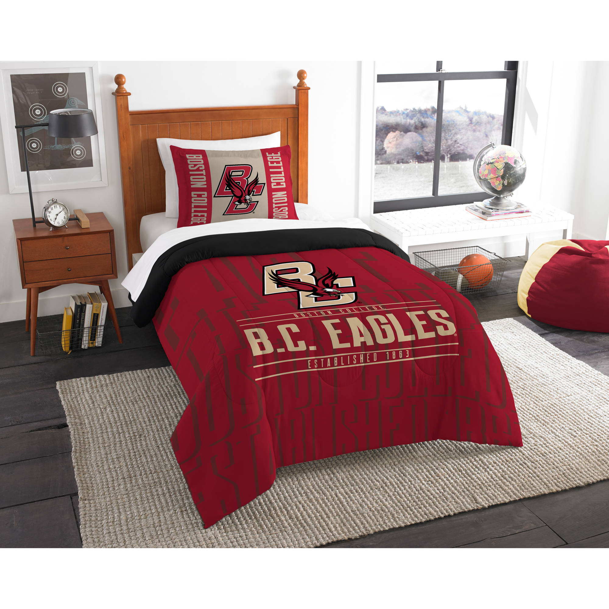 NCAA Boston College Eagles "Modern Take" Bedding Comforter Set